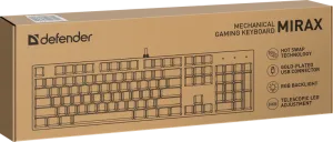 Defender - Mehanska igralna tipkovnica Mirax GK-352