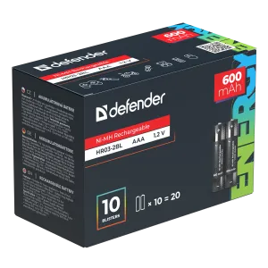 Defender - Polnilna baterija HR03-2BL 600 mAh