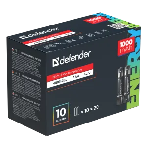 Defender - Polnilna baterija HR03-2BL 1000 mAh
