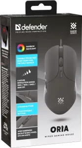 Defender - Žična igralna miška Oria GM-178