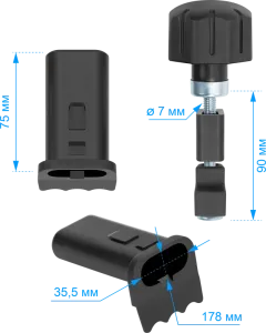 Defender - Rezervni del Fasteners-Type3