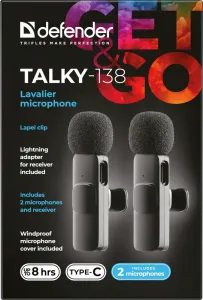 Defender - Lavalier mikrofoni Talky-138