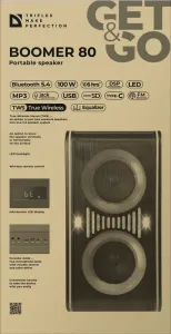 Defender - Prenosni zvočnik Boomer 80