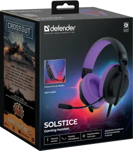 Defender - Igralne slušalke Solstice