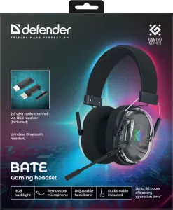 Defender - Igralne slušalke Bate